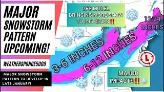 Extreme Winter Storm Pattern Upcoming!