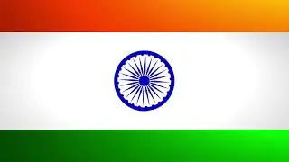 Indian Flag Spot Lighting 4K Background Video