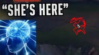 Playing League with Psychic Wallhack Powers - Best of LoL Stream Highlights (Translated)