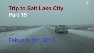 Salt Lake City 2015 | 19 of 34 | Rock Springs to more Rural I-80 | HD