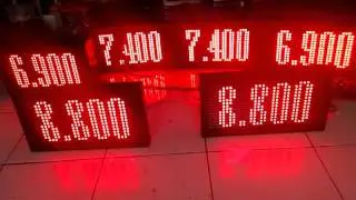 Led Harga SPBU Termurah Tahan Air hujan dan mudah pasang sendiri Garansi 1 Thn