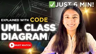 UML Class Diagram for Beginners | Must-Know LLD Concepts | Basics of low level design with Notes