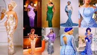 100 + New and Stylish Asoebi Lace Ankara Styles and Designs for Ladies |African Fashion Dress Styles
