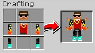 Crafting Famous YOUTUBERS in Minecraft..