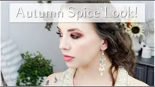 Autumn Spice Fall Look | BH Cosmetics Gilded Palette!