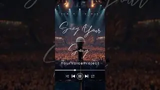 Sing your song with YourVoiceProject: Full version available on our YouTube channel!✨ #pop #karaoke