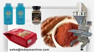 Manual Milk Powder Auger Filler Small Filling Machine powder filling machine