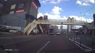 師走のドラレコ映像 ～ 福岡市内・国道3号を北へ（貝塚→香椎）