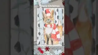 #merrychristmas #xmascard # xmasart