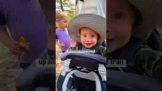 Tips for hiking with your baby #hikingmom #hikingwithbaby #newmom #babyadventures #outdoorfamily
