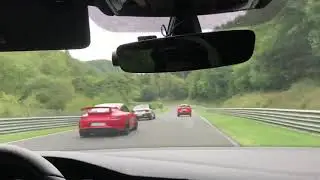 Nurburgring VW golf 7R and 7,5R lost control 1.9.19
