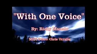 With One Voice - Ricky Manalo, CSP