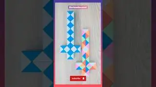 How to make a Sword by magic snake cube #shorts #magicsnake #puzzle #gaming #ytshorts #shortsfeed