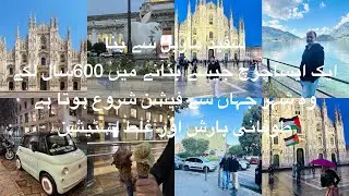 Milan Cathedral, taking nearly 600 years to build ,the city of fashion .BB ki duniya Vlog.