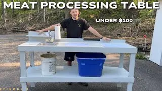 Meat Processing Table - DIY