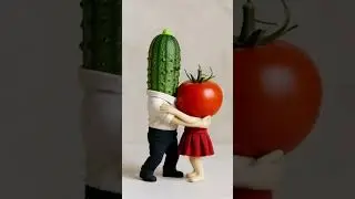 Cucumber and tomato #breakfast #edit #dance #shortsfeed #viral #barbie #part2