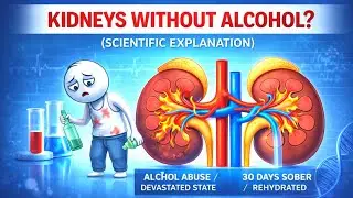 What happens to the kidneys after 30 days of abstaining from alcohol? | Science Explained