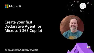 Create your first Declarative Agent for Microsoft 365 Copilot