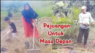 Membersihkan tanggul‼️ Mencoba Bertanam Kembali ☺️‼️