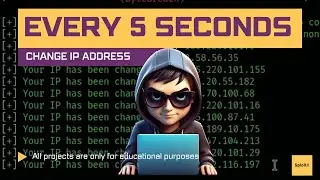 Change IP Address Automatically Every 5 Seconds | Being ANONYMOUS using Kali Linux in 2025
