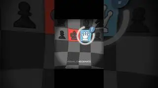 『 A Knight Sacrifice For An Easy Checkmate 🔥 | Scotch Game ♟️ 』#shorts #chess #edit