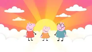 Peppa Pig : The Most Beautiful Sunrise Dream Ever! 🌅☁️ A Magical Family Moment in the Sky
