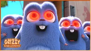 Czas na maskę! | Grizzy i lemingi (Clip) | 🐻🐹 Kresk&oacute;wka dla dzieci