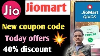 Jiomart coupon Today New coupon code Jiomart loot offers 