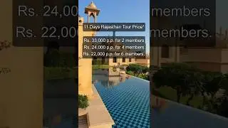 Budget Rajasthan Tour Itinerary | Rs. 22,000/- Per Person | 10 Nights and 11 Days Travel Guide
