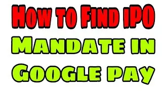 How to find iPO Mandate notification in any App | IPO Mandate notification Approve Kaise kare