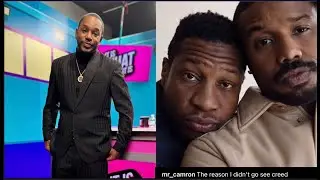 Camron Reveals Michael B Jordan & Jonathan Majors Picture Stopped Him From Watching Creed 3| FERRO