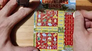 New&pound;300,000 Christmas lines scratch cards Tuesday 27th 2021 &pound;15 in play