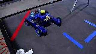 Robotics Chassis with Mecanum Wheels in Action!