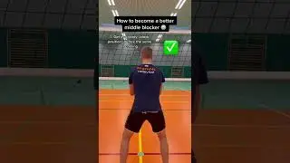 Volleyball Middle Blocker Advice 🏐💪 #volleyball #shorts