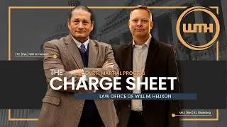 Charge Sheet Military Explained | UCMJ Court-Martial Process Basics