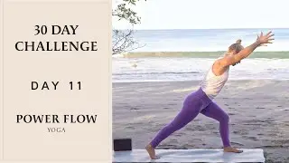 Slow Power Flow for Core Pelvic Floor & Glutes | 30 Day Yoga Challenge