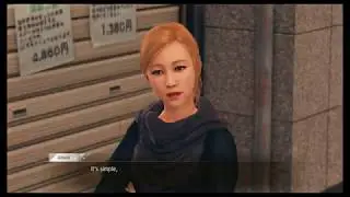 Judgment - Chapter 6: The Black Calamity: Yagami Meets Fortune Teller Lady Amane-San Sequence (2019)