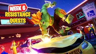 Fortnite All Week 6 Resistance Quests Guide - Chapter 3 Season 2