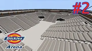 Building Dickies Arena #2 {VIP boxes} Minecraft