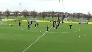 BVB Training: Spielform 9vs6 auf 2 Tore
