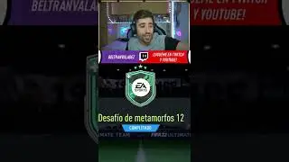 SOLUCION SBC DESAFIO DE METAMORFOS 12 EN FIFA 22!! #fifa22 #sbc #metamorfos #shorts #fifa