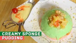 Creamy Sponge Pudding | Mallika Joseph Food Tube