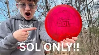 I Tried Playing Disc Golf With Only One Disc | RS Disc Golf