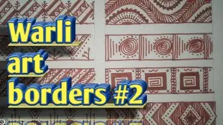 Warli art painting | sketching | Padmaja arts