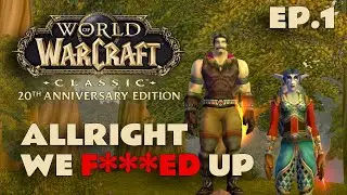 World of Warcraft HARDCORE CLASSIC - Starting again - ep 1 | Rogue