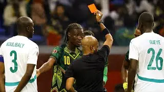 Yves Bissouma Red Card Controversy | Mali vs Senegal Highlights 