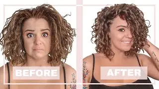 MY CURLY HAIR ROUTINE | Wash, Style & Diffuse | CURLY GIRL METHOD