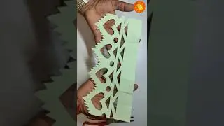 #shorts | Diwali Decoration Ideas At Home | Paper Cutting| Paper Craft | Sundar Crafts 😱
