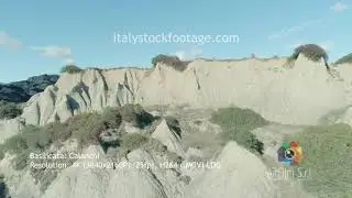 Basilicata: Calanchi 4k aerial