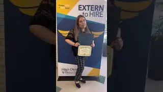It&rsquo;s a great day to celebrate two #HDMC students who were just hired! Way to go 🥳